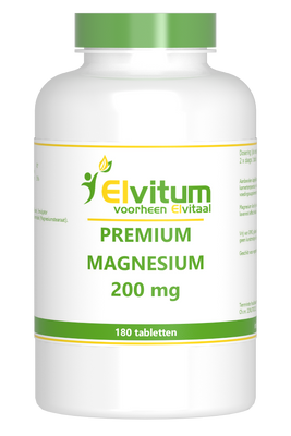 Elvitum Premium Magnesium 200mg Tabletten
