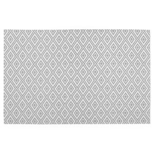 Rechthoekige placemat grafische print wit texaline 45 x 30 cm - Placemats