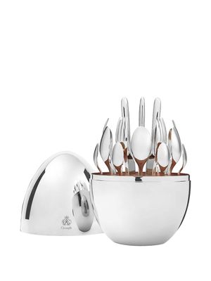 Christofle lot de 24 couverts Mood pour six personnes - Argent