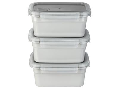 LIVARNO home Set magnetronbakjes (BPA-vrij) (3 stuks)