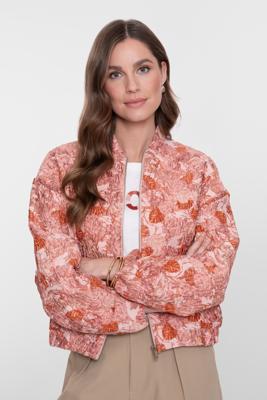 Geisha Bomber Jacquard 65032-21 Jackets 420 Pink Combi