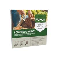 Pokon kokos potgrond compact 10 liter Pokon kokos potgrond compact 10 liter