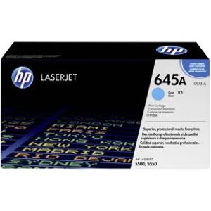 HP 645A originele cyaan LaserJet tonercartridge