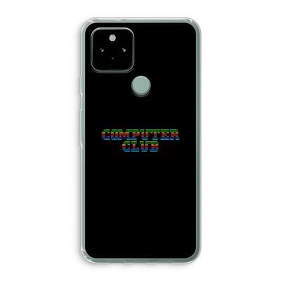 Retro: Google Pixel 5 Transparant Hoesje