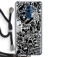 Vexx Black Mixtape: Huawei Mate 10 Pro Transparant Hoesje met koord