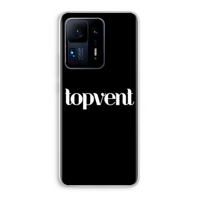 Topvent Zwart: Xiaomi Mi Mix 4 Transparant Hoesje