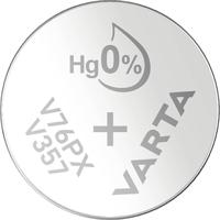 Varta Knoopcel V76PX 1.55 V 1 stuk(s) 145 mAh Zilveroxide SILVER Coin V76PX/SR44 Bli 1 - thumbnail