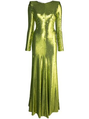 Philosophy Di Lorenzo Serafini robe ornée de sequins à dos ouvert