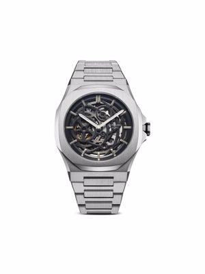 D1 Milano montre Skeleton Bracelet 41.5mm - Argent