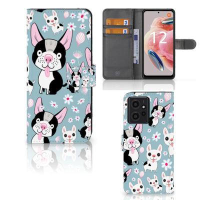 Xiaomi Redmi Note 12 4G | Telefoonhoesje | Met pasjeshouder | Hondjes