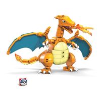 Pokémon Mega Construx Wonder Builders Construction Set Charizard 10 cm - thumbnail