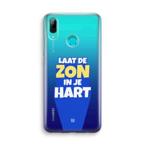 Laat de zon in je hart: Huawei P Smart (2019) Transparant Hoesje