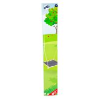 Small Foot - nestschommel met houten frame, 100x100cm