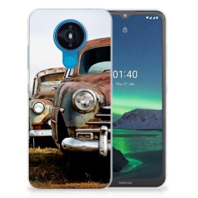 Nokia 1.4 | Siliconen hoesje | met foto Vintage Auto