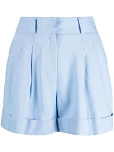 DKNY short chino à plis - Bleu