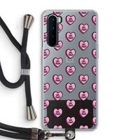 GIRL POWER: OnePlus Nord Transparant Hoesje met koord