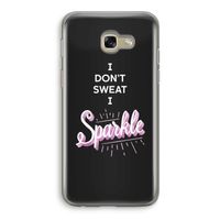 Sparkle quote: Samsung Galaxy A5 (2017) Transparant Hoesje