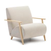 Kave Home Meghan fauteuil Pearl naturel
