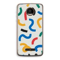 Illustratieve pop 2: Motorola Moto Z Force Transparant Hoesje
