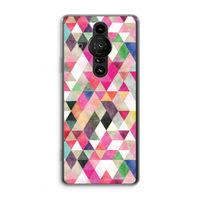Gekleurde driehoekjes: Sony Xperia Pro-I Transparant Hoesje
