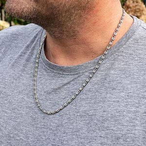 Herenketting van Di Lusso (zilverkleurig)