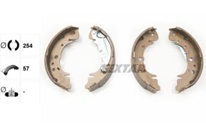 Remschoenset TEXTAR, Diameter (mm)254mm, u.a. für Hyundai, KIA