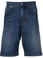 Jacob Cohën knee-length denim shorts - Bleu