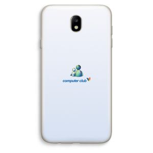 MSN: Samsung Galaxy J7 (2017) Transparant Hoesje