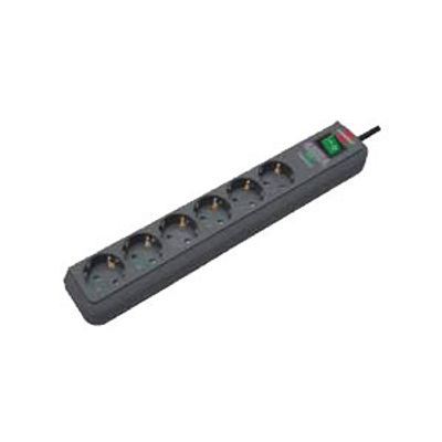 Brennenstuhl Stekkerdoos | 6 Gats | 34 cm | 1,5 m | Antraciet | 1159710 - 1159710