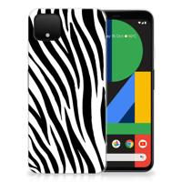 Google Pixel 4 XL | TPU Hoesje | Zebra