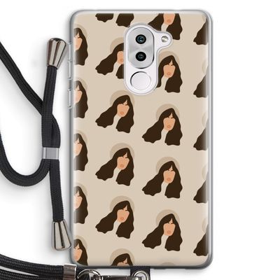 Bonjour mon amour: Honor 6X Transparant Hoesje met koord