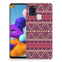 Samsung Galaxy A21s TPU bumper Aztec Paars