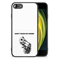 iPhone SE 2022 | SE 2020 | 7/8 | Telefoon Hoesje | Gun Don&apos;t Touch My Phone