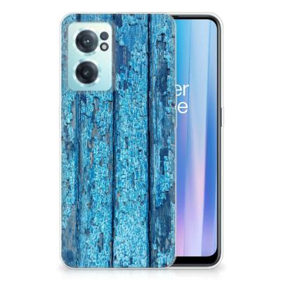 OnePlus Nord CE 2 5G | Bumper Hoesje | Wood Blue