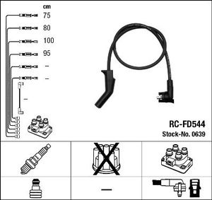 Bougiekabelset RCFD544