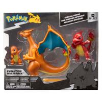 Jazwares Pokémon evolution multipacks figuur - charmander, charmeleon & charizard