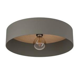 EGLO Duaia Plafondlamp - E27 - Ø 42 cm - Grijs - Hout|Staal