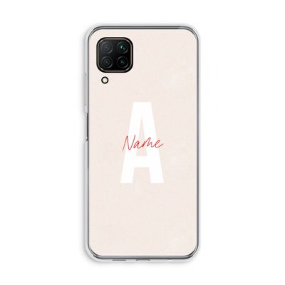 Strawberry Milkshake: Huawei P40 Lite Transparant Hoesje