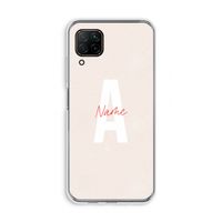 Strawberry Milkshake: Huawei P40 Lite Transparant Hoesje
