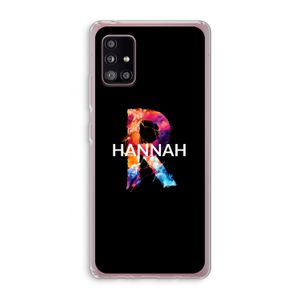 Abstract Spectrum: Samsung Galaxy A51 5G Transparant Hoesje
