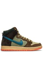 Nike x Concepts SB Dunk High "Turdunken" sneakers - Marron