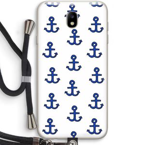 Ankers: Samsung Galaxy J7 (2017) Transparant Hoesje met koord