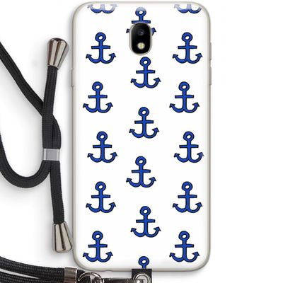Ankers: Samsung Galaxy J7 (2017) Transparant Hoesje met koord