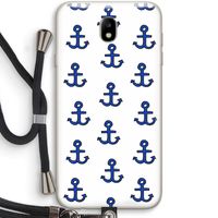 Ankers: Samsung Galaxy J7 (2017) Transparant Hoesje met koord