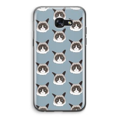 It's a Purrr Case: Samsung Galaxy A5 (2017) Transparant Hoesje