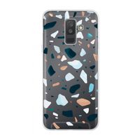 Terrazzo N°13: Samsung Galaxy A6 Plus (2018) Transparant Hoesje