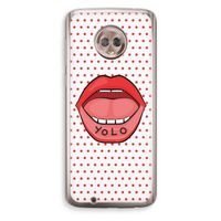 Yolo Denise: Motorola Moto G6 Transparant Hoesje