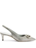 Giuseppe Zanotti escarpins Cyprienne 50 mm - Argent