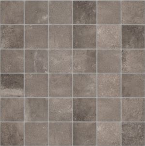 Flaviker Backstage Wandtegel | 30x30 cm | Gerectificeerd | Betonlook | Mat Antraciet