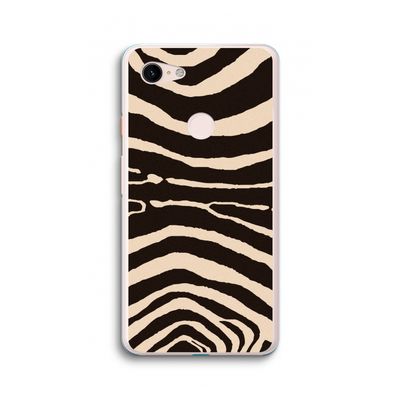 Arizona Zebra: Google Pixel 3 XL Transparant Hoesje